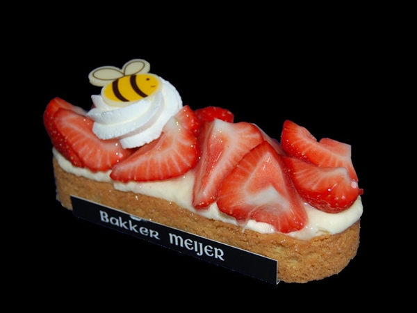 Aardbeien slofje