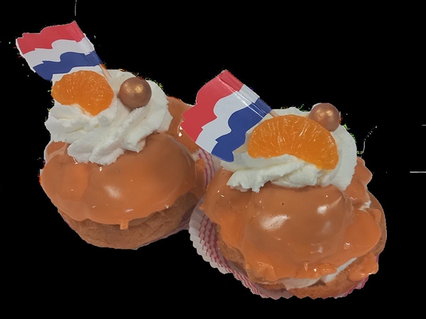 Oranje slagroomsoes